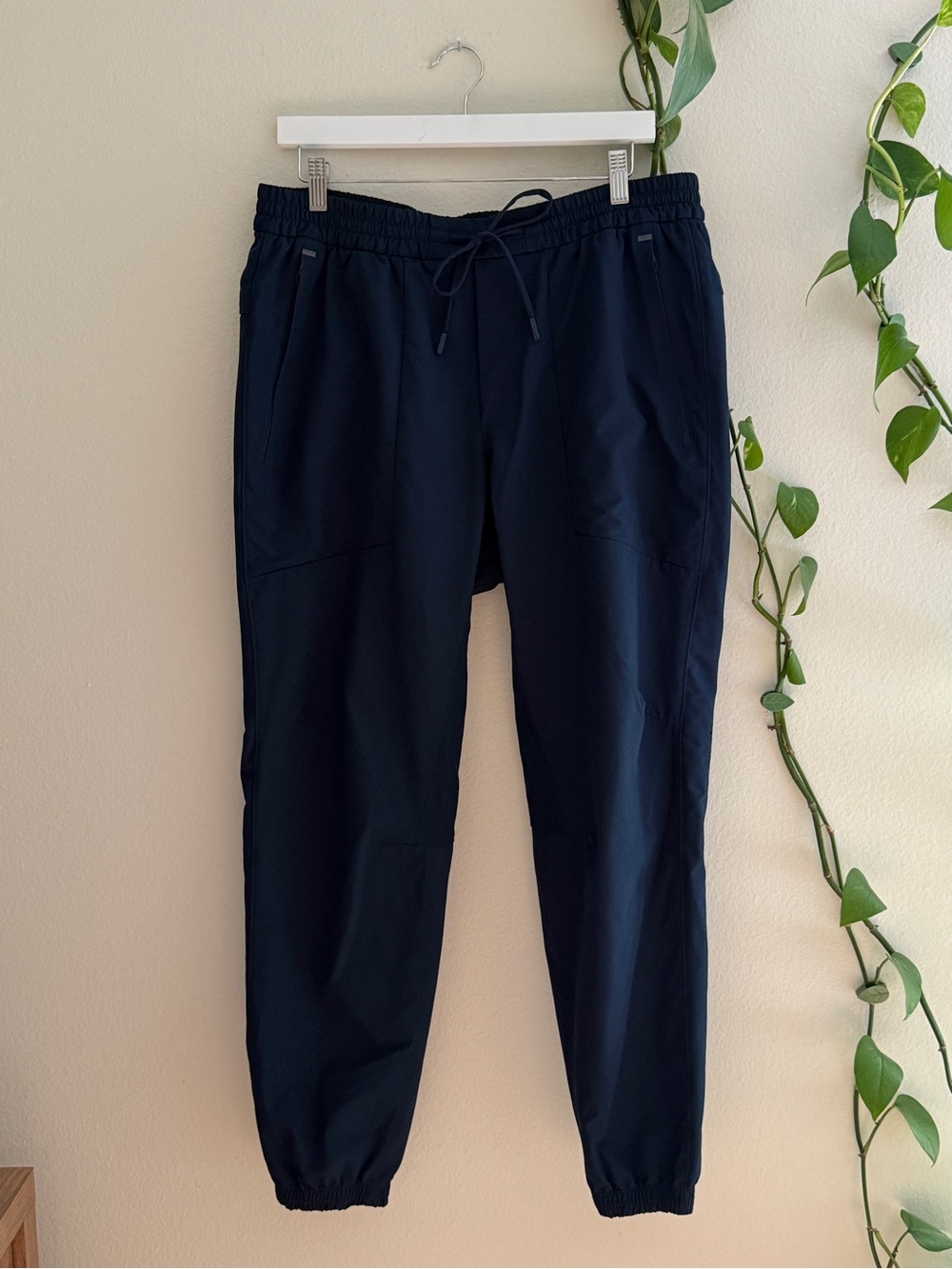 lululemon athletica Men's Dark Navy Drawstring Joggers